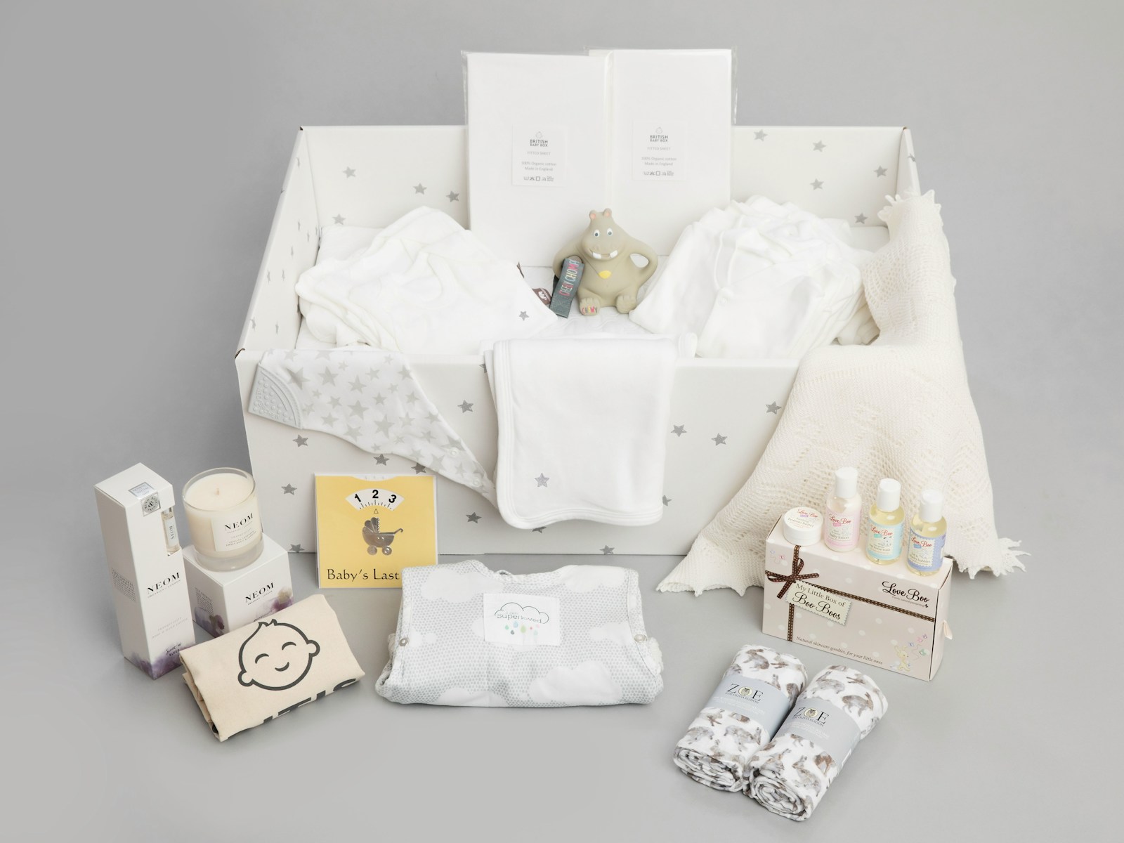 LinkPix 生成的母婴服饰、洗护与用品组合详情图